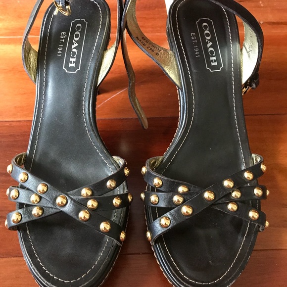 Authentic Coach Heels - Picture 1 of 2